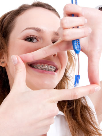 oral hygiene with braces